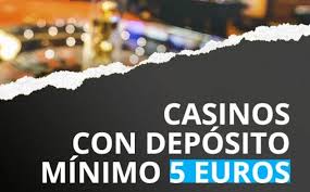 I Migliori Casino con Deposito Minimo di 5€