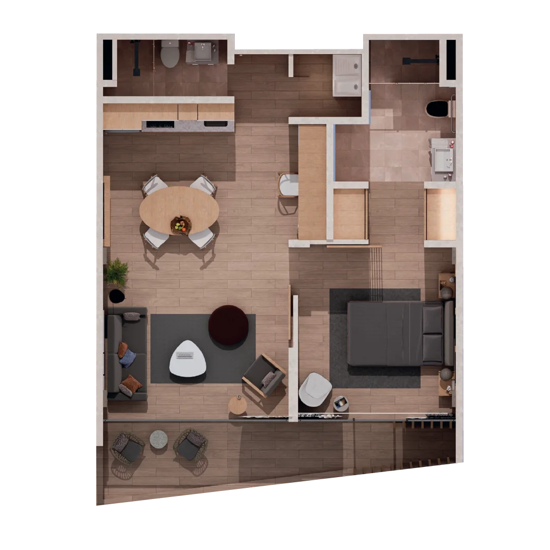 Suite Confort 68 m2