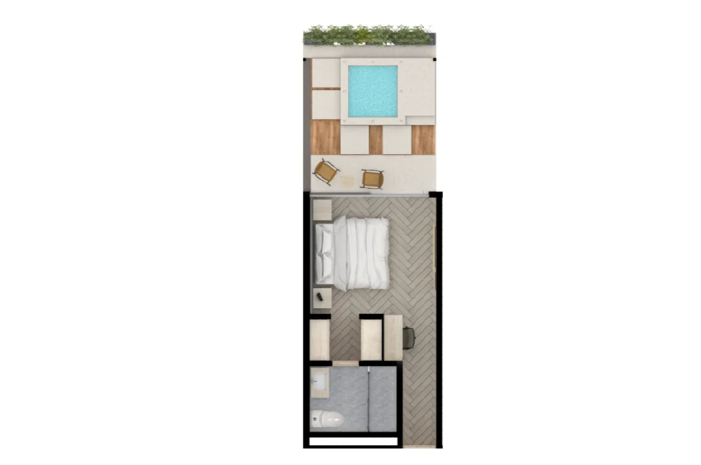 Suite Tipo 4 vista 1