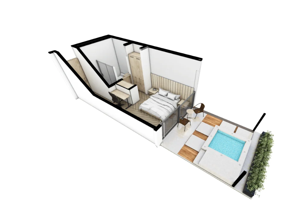 Suite Tipo 4 vista 2